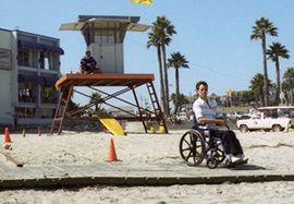 ADA Accessible Beach Boardwalks
